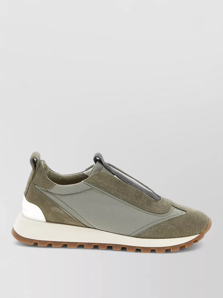 Brunello Cucinelli Runners Sneakers Pull Tab Rubber Sole
