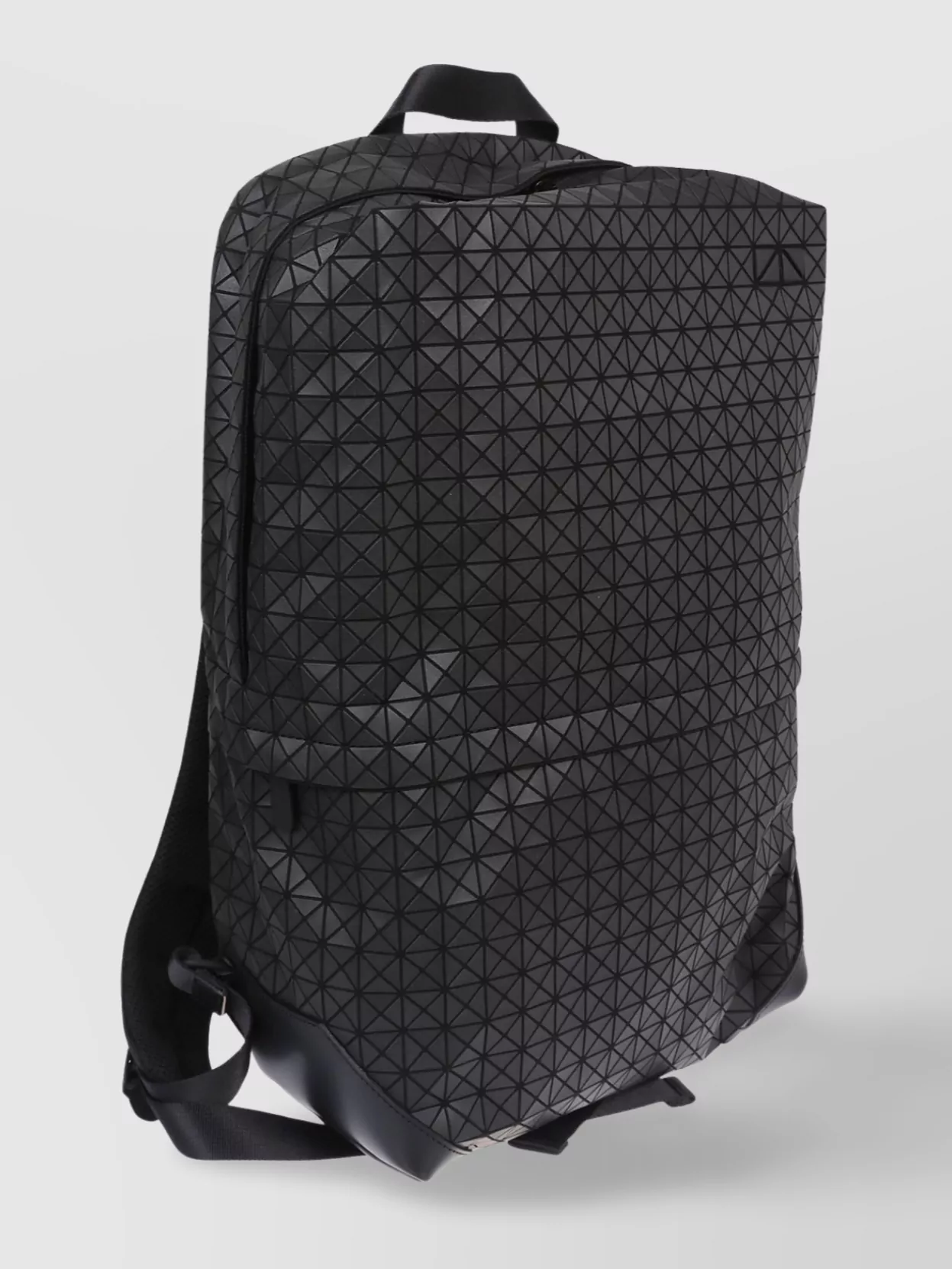 Bao Bao Issey Miyake Backpack With Geometric Pattern And Adjustable Straps