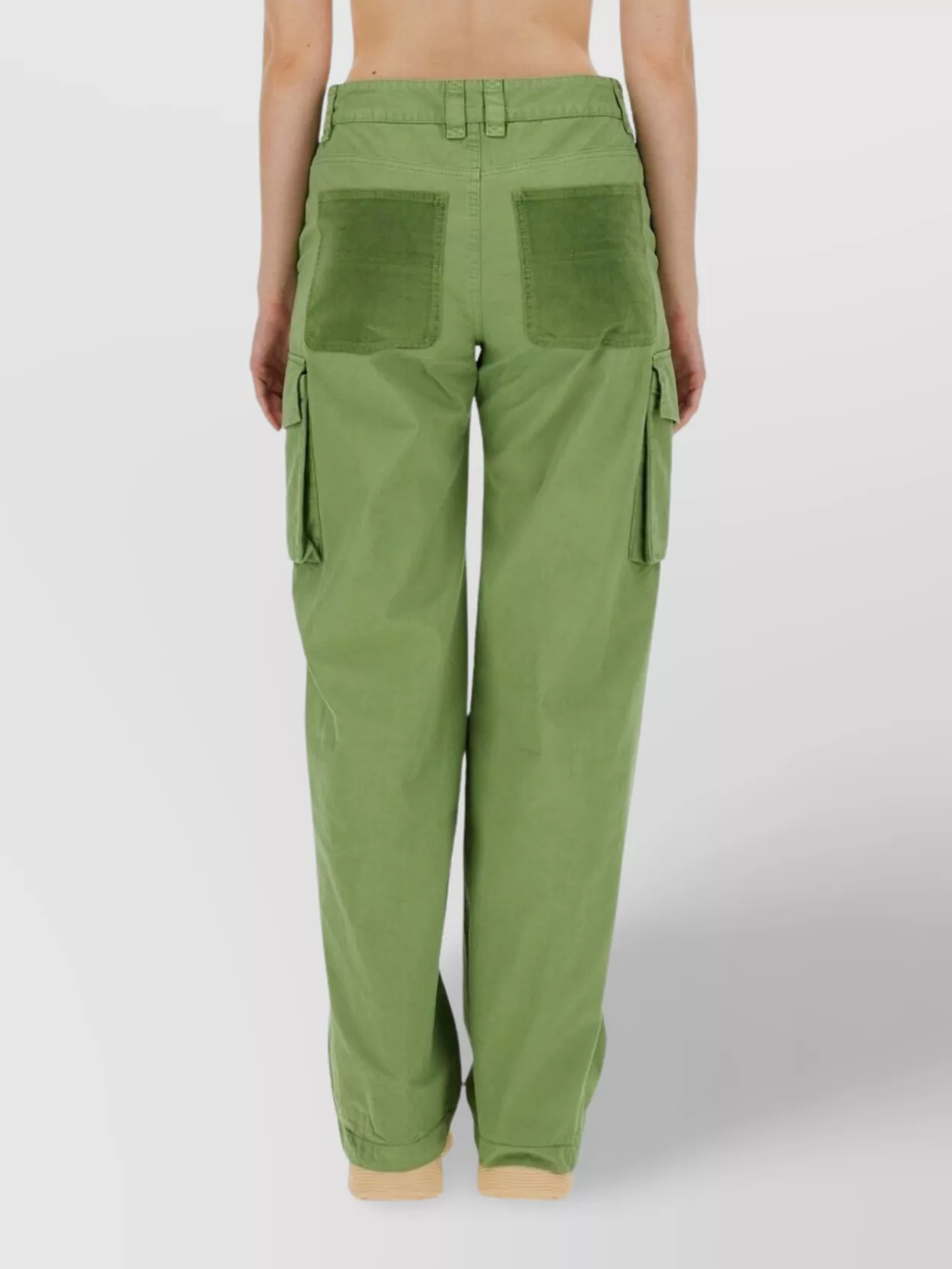 STELLA MCCARTNEY CARGO UTILITY PANTS MULTIPLE POCKETS