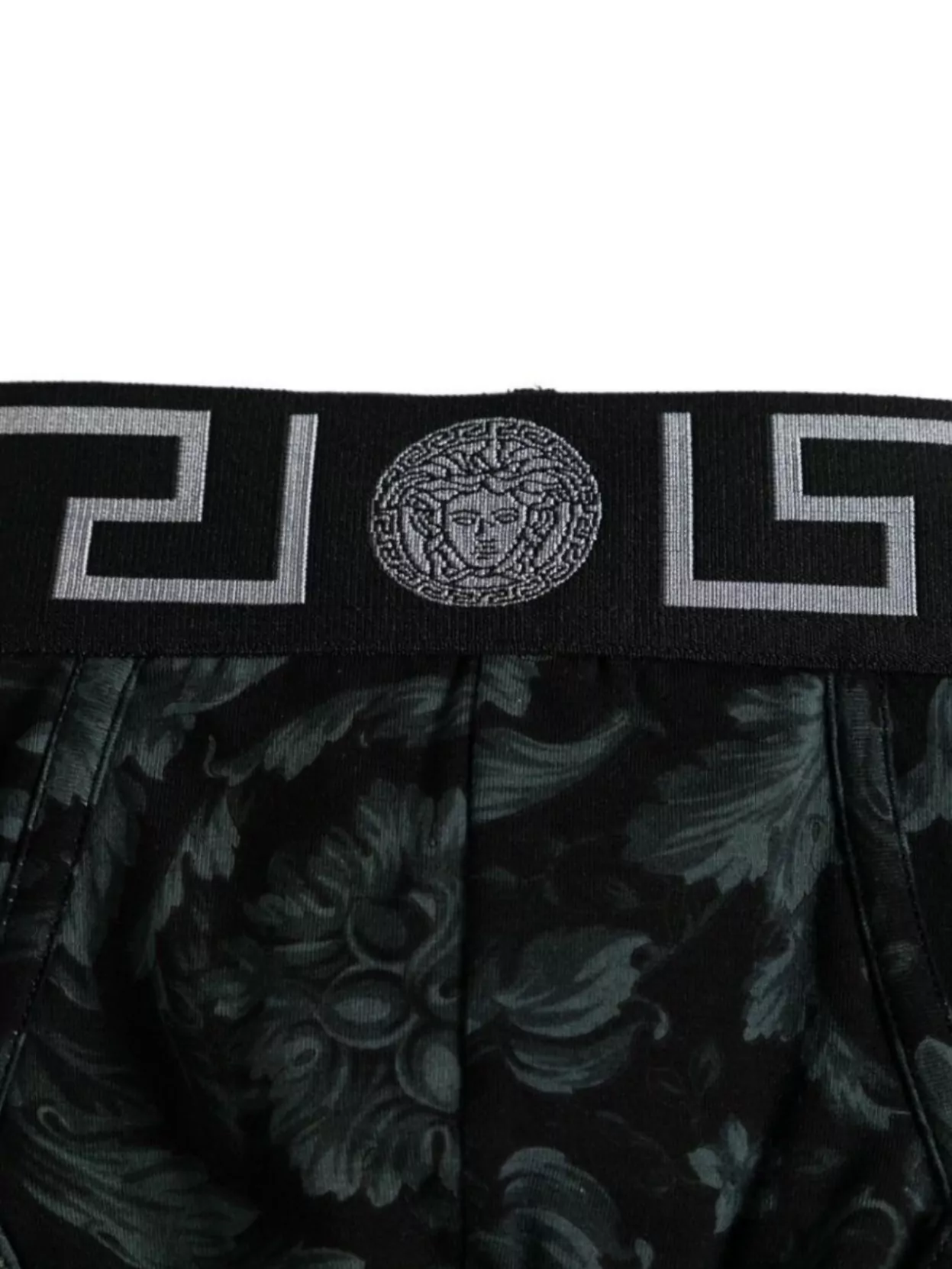 Versace Baroque-print Cotton Briefs