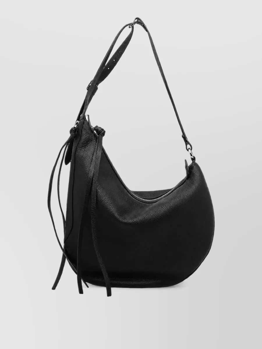 Fendi Leather Oyster Large Crossbody Bag