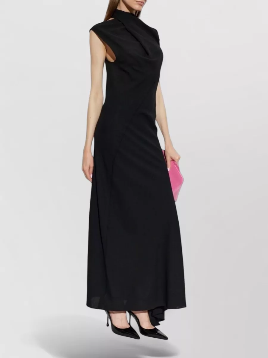 The Attico wool maxi dress