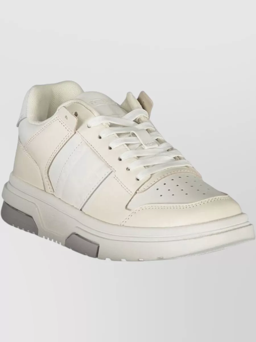 Tommy Hilfiger Leather Lace-Up Sneakers