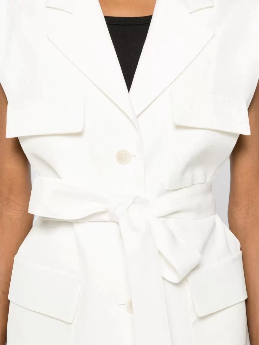 Parosh Viscose Waistcoat