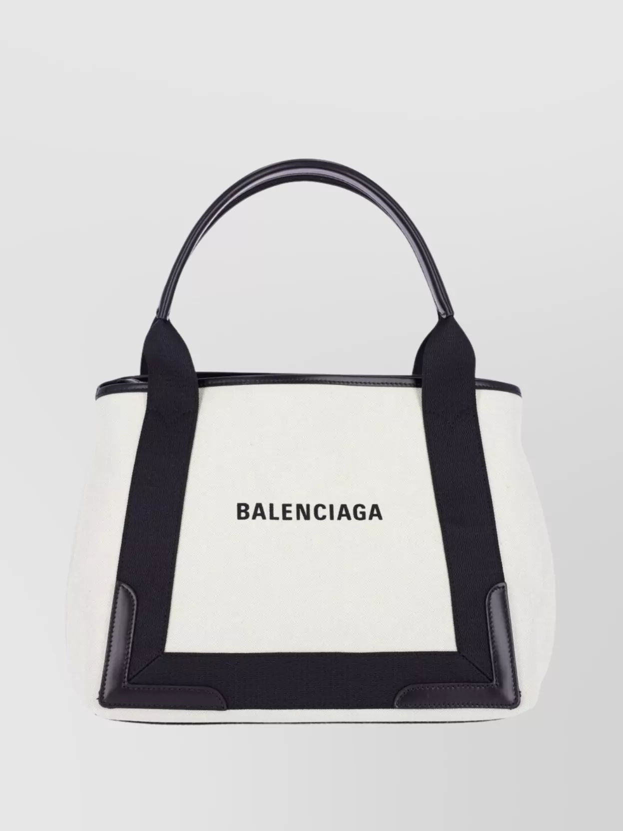 Balenciaga Handbag With Contrast Trim And Top Handles