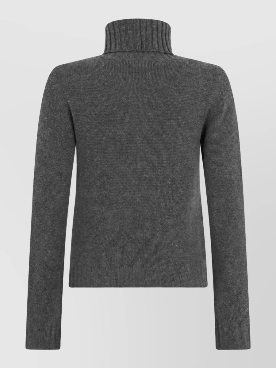 Fabiana Filippi Cashmere Turtleneck Long-Sleeve Sweater