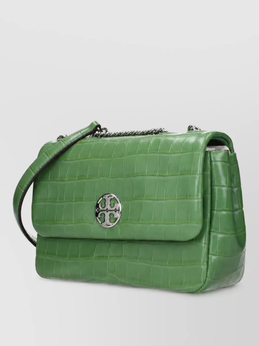 Tory Burch Willa Leather Clutch Bag