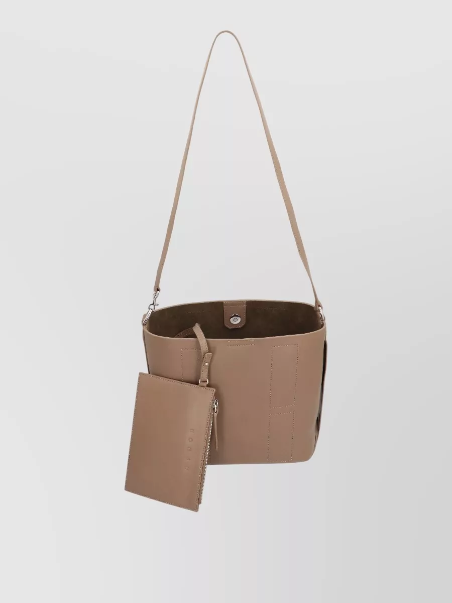 Hogan H-Hobo Small Leather Tote Bag