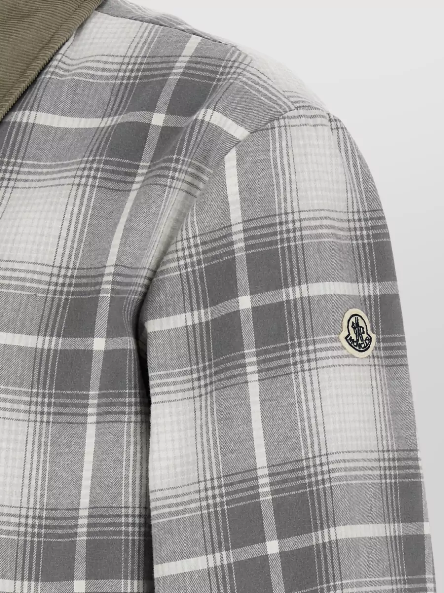 Moncler Genius Reversible Checked Padded Coat