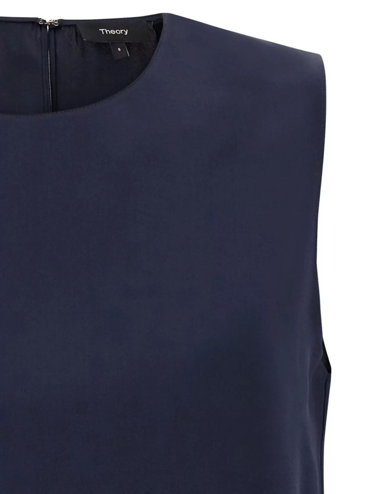 Theory Layered Shift Dress In Cotton