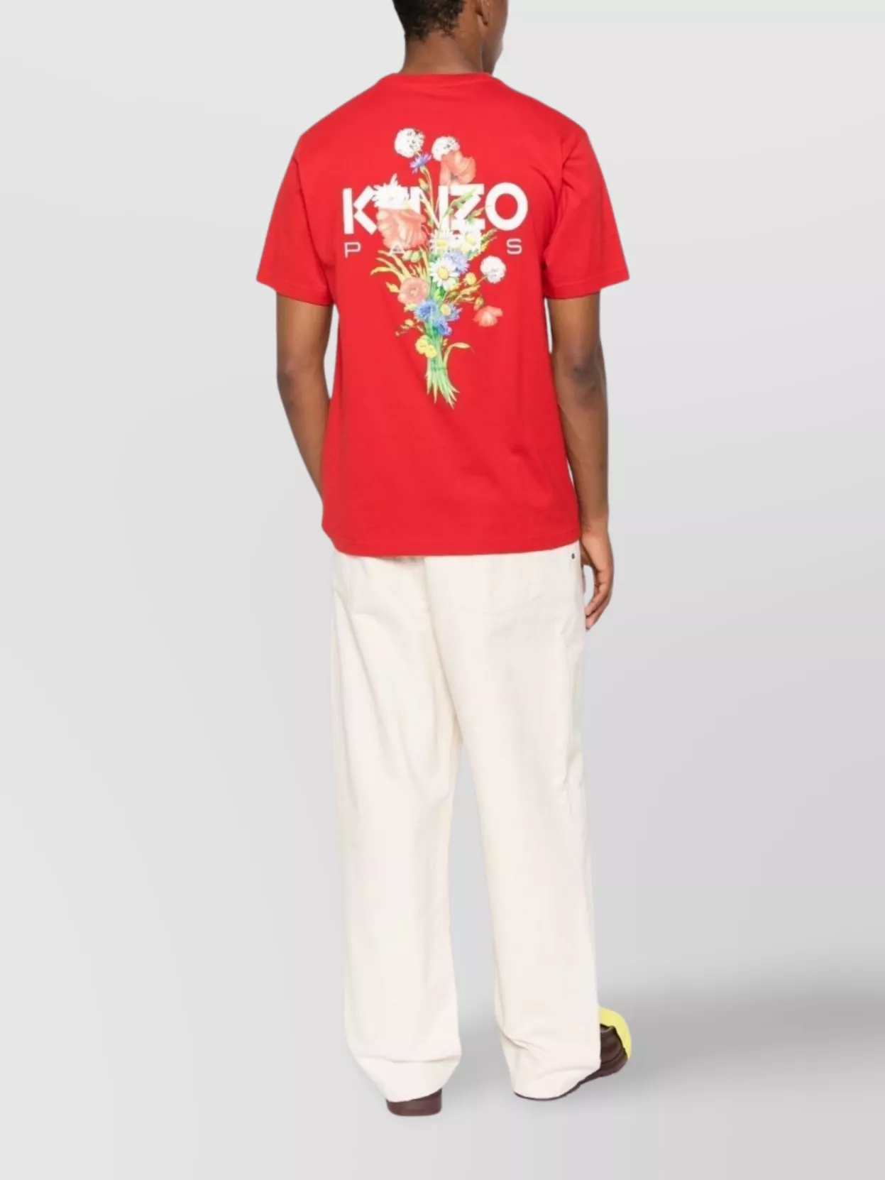 Kenzo Crew Neck Graphic Print T-Shirt