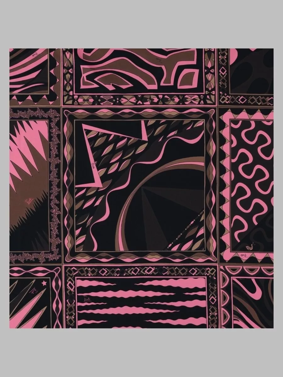 Pucci Silk Printed Scarf