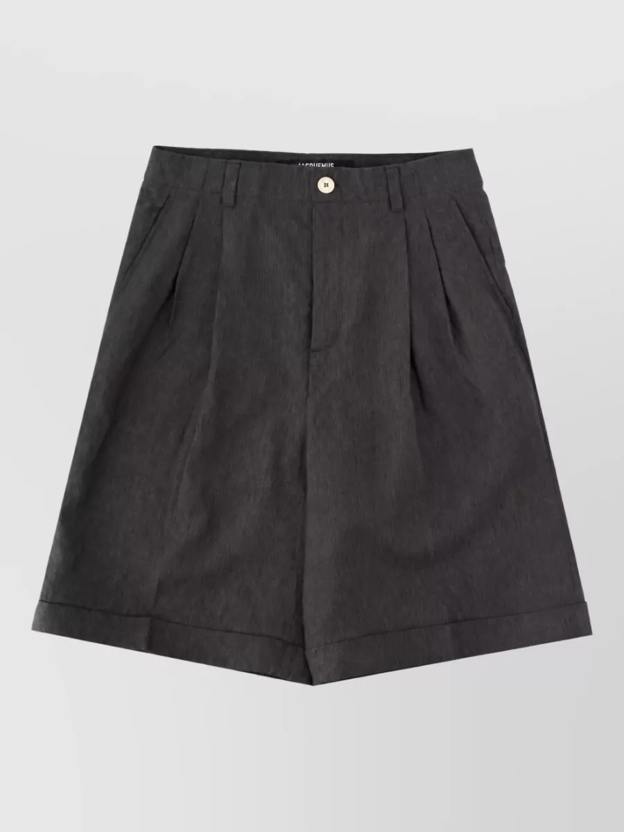 Jacquemus Cotton Cropped Trousers