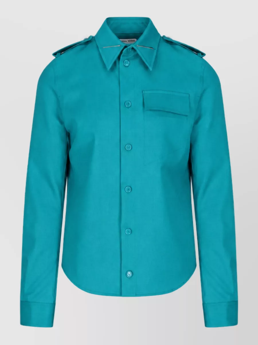Bottega Veneta wool dress shirt