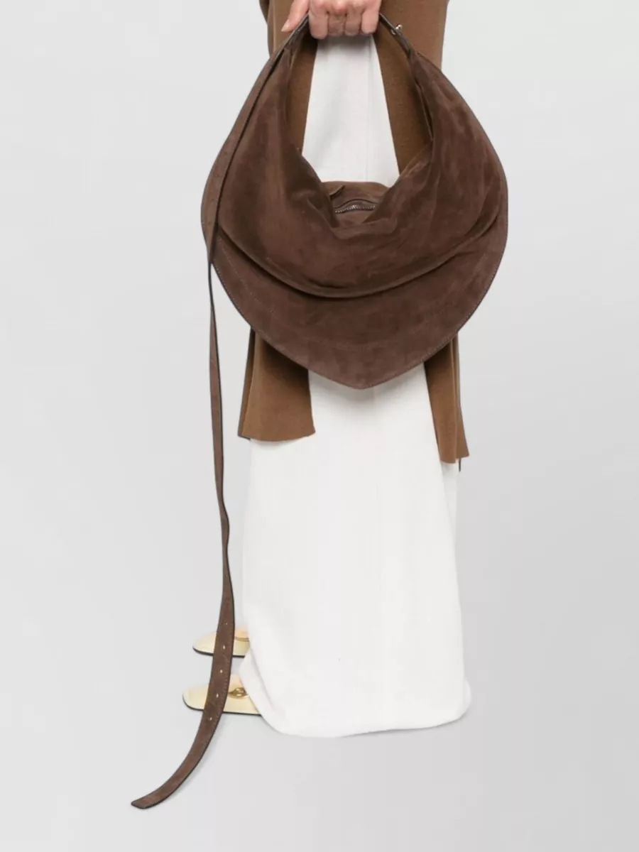 Federico Cina Leather Hobo Bag