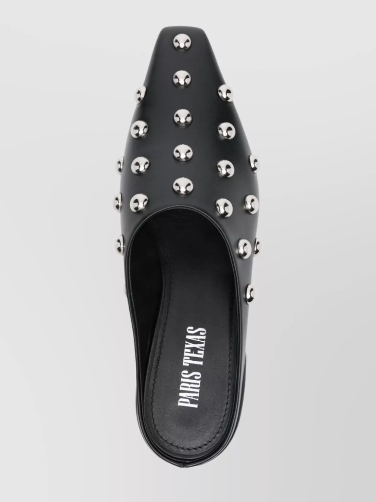 Paris Texas Studded Pointed Toe Mule