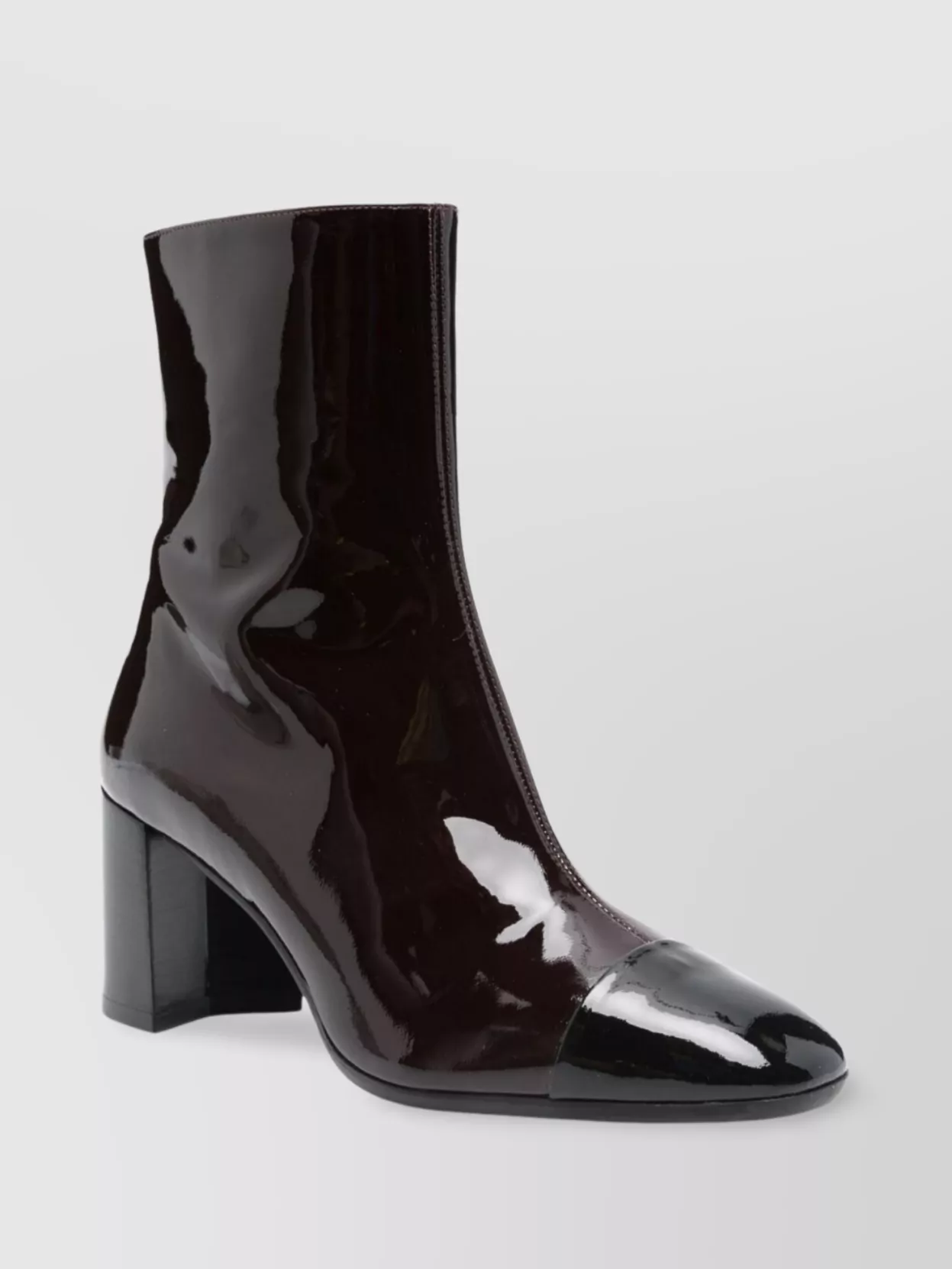 Carel Paris Spirit Ankle Boots In Patent Leather