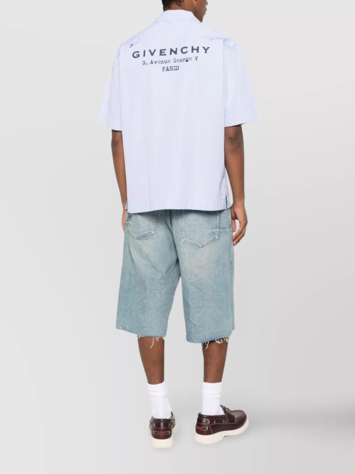 Givenchy Cotton Striped Shirt Stamp