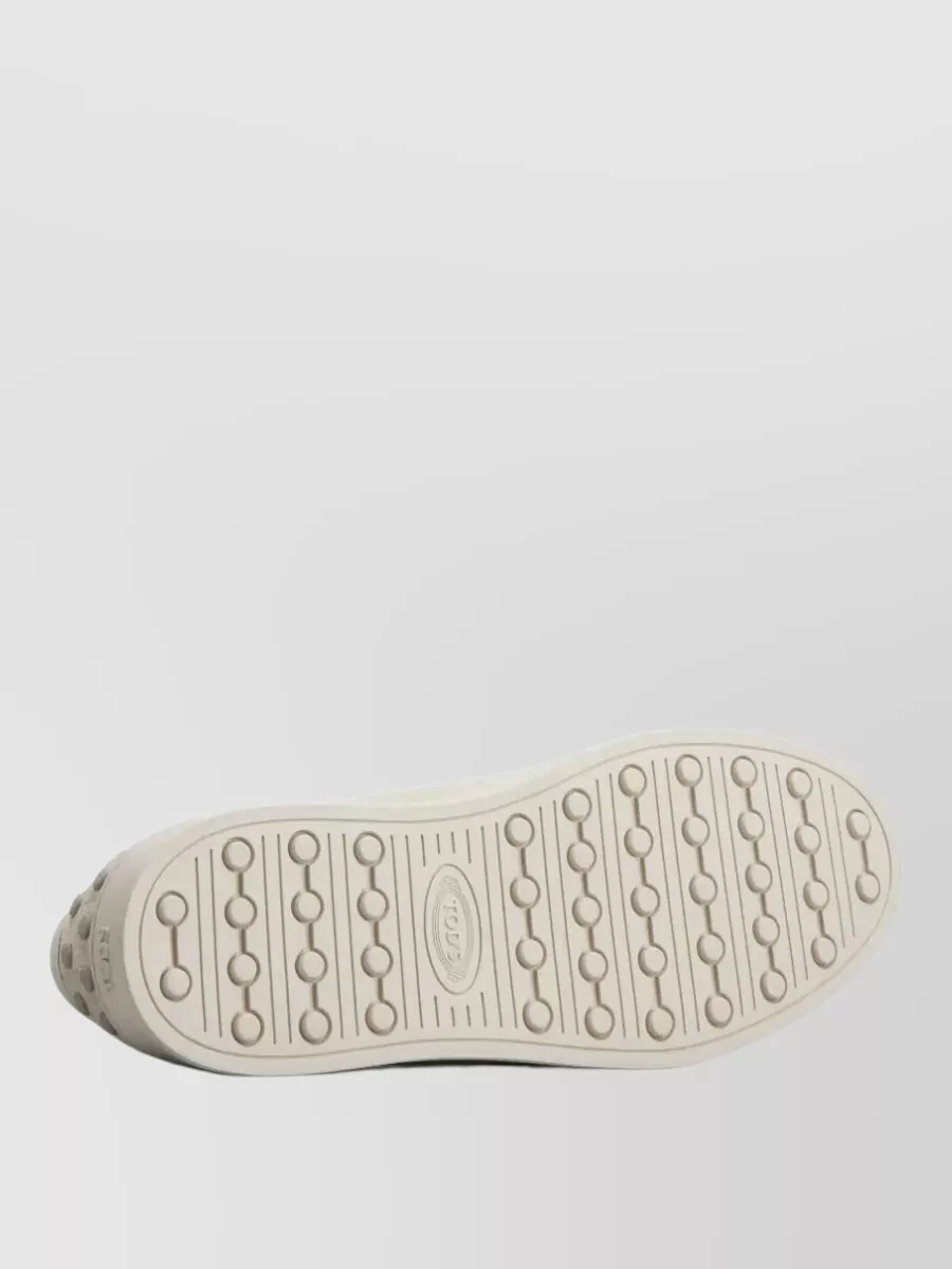 Tod's Leather Low-Top Sneakers