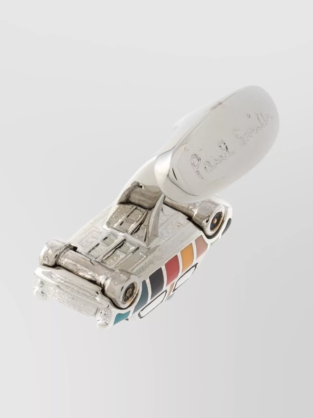 Paul Smith Crystal Rectangular Zinc Cufflinks