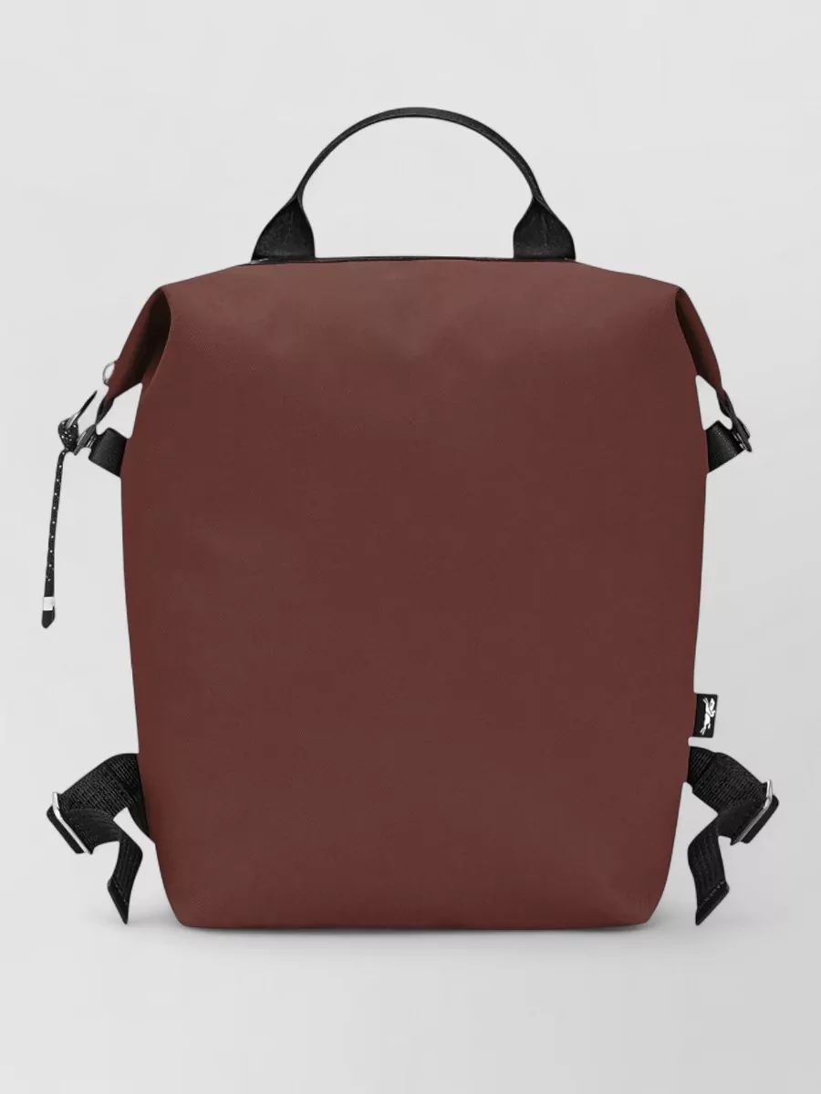 Longchamp large technical canvas backpack