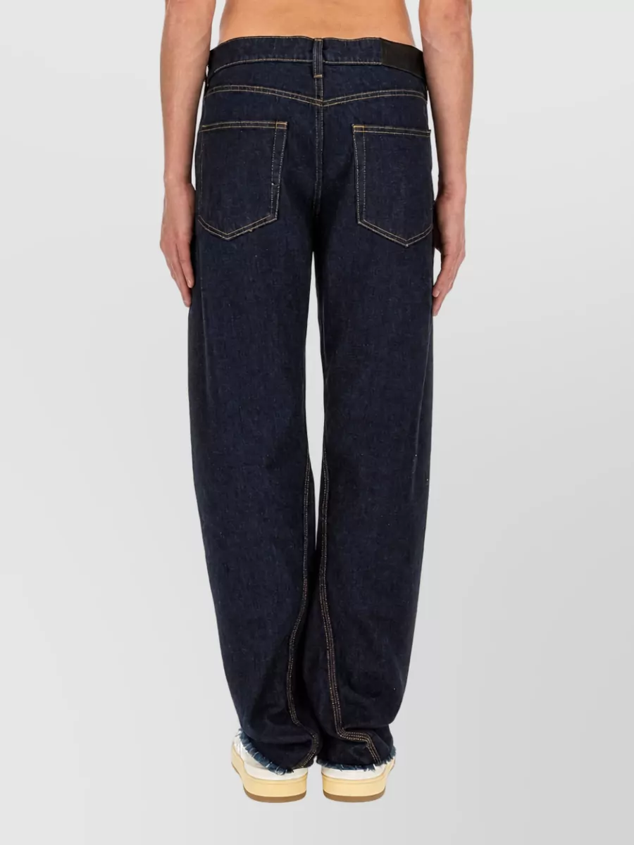 Lanvin Twisted Denim Jeans
