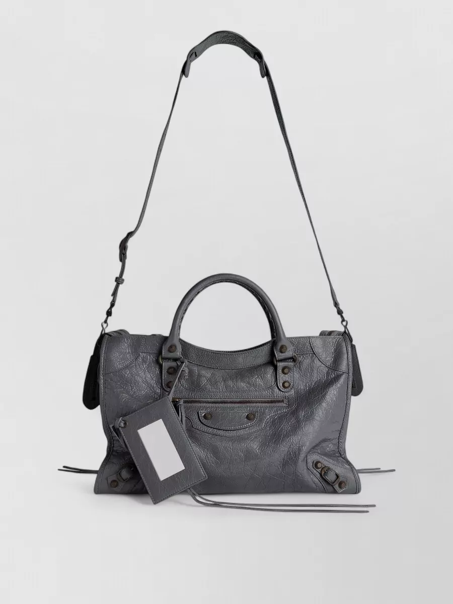 Balenciaga le city medium leather tote bag