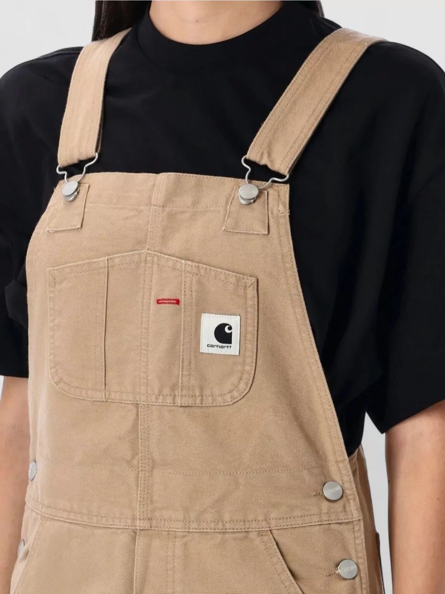 Carhartt Wip Organic Cotton Loose-Fit Wide-Leg Overalls