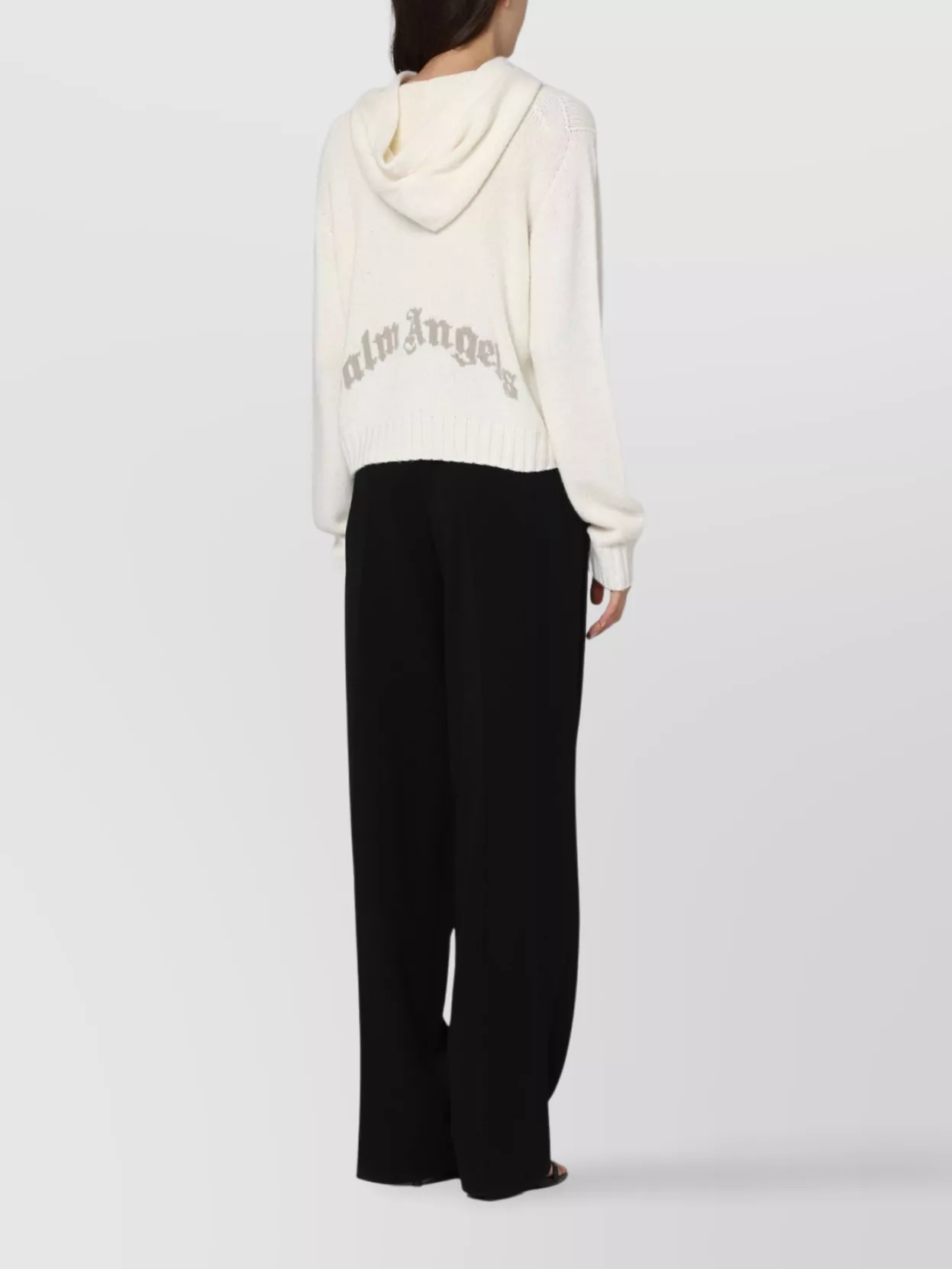 S Max Mara High-Waist Trousers Crêpe Belt Loops