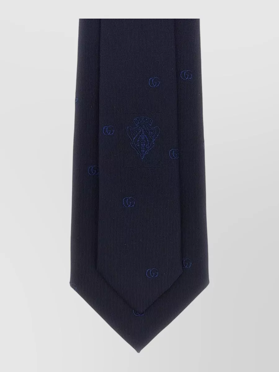 Gucci silk jacquard tie