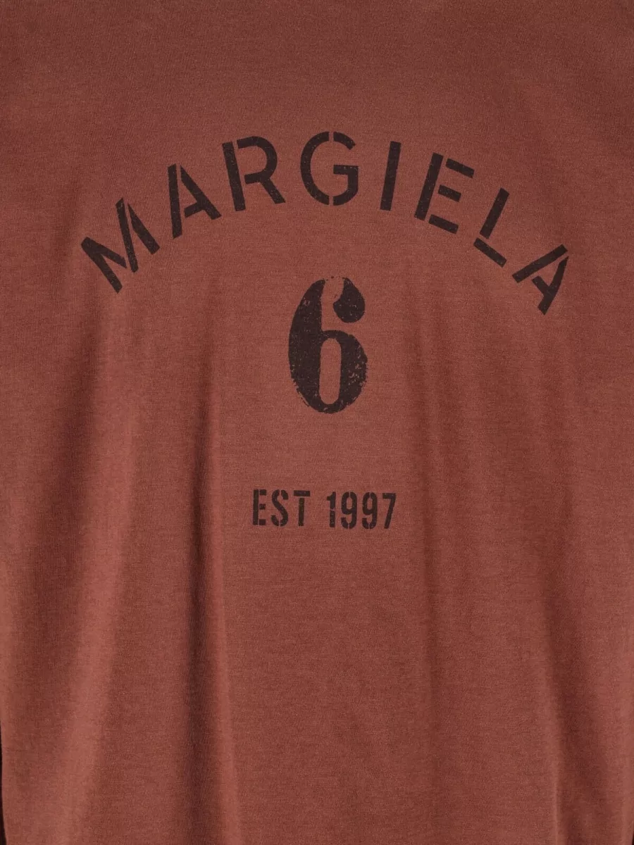 Mm6 Maison Margiela Short-Sleeve Sweatshirt