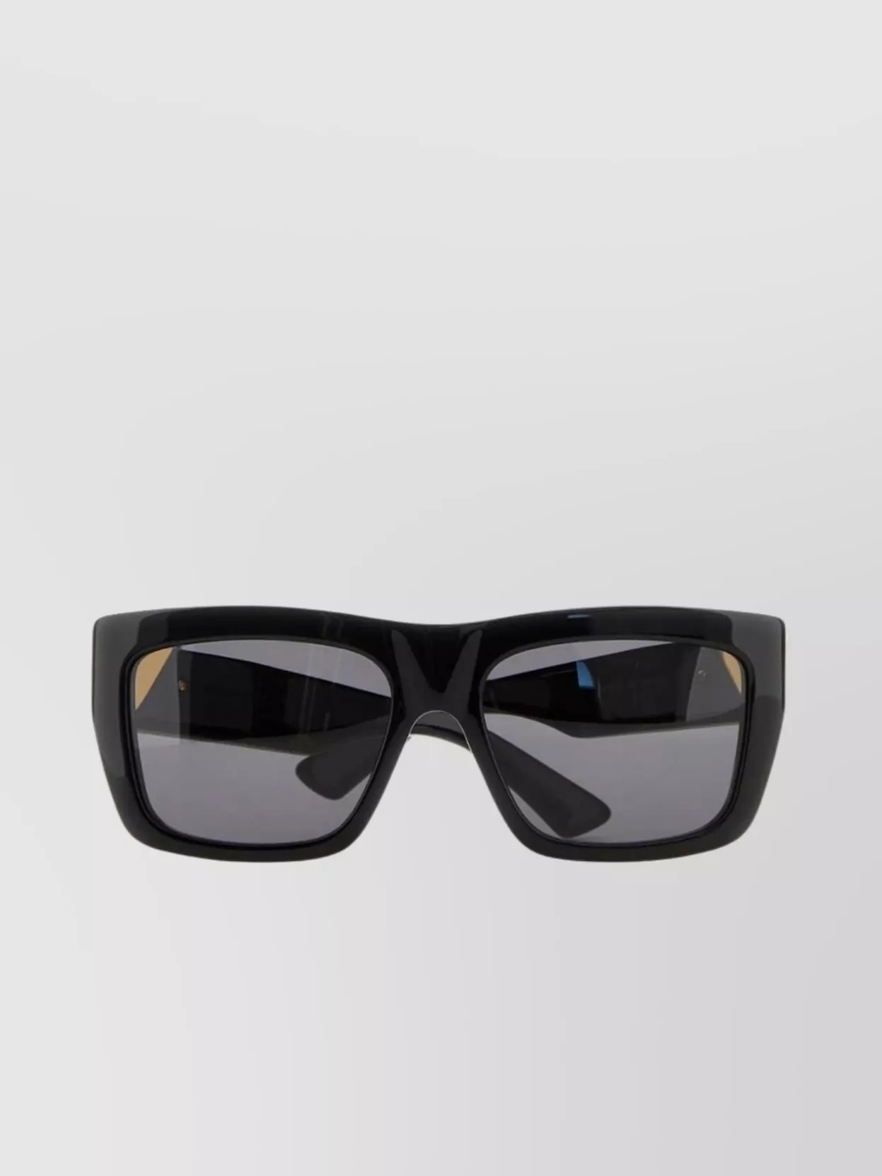 Shop Bottega Veneta Acetate Square Frame Sunglasses With Tinted Lenses