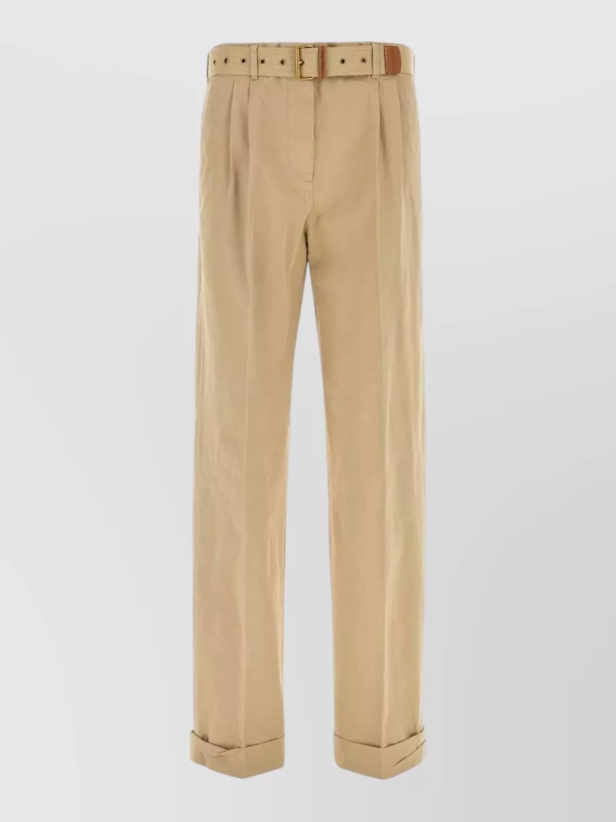 Miu Miu cotton tailored trousers