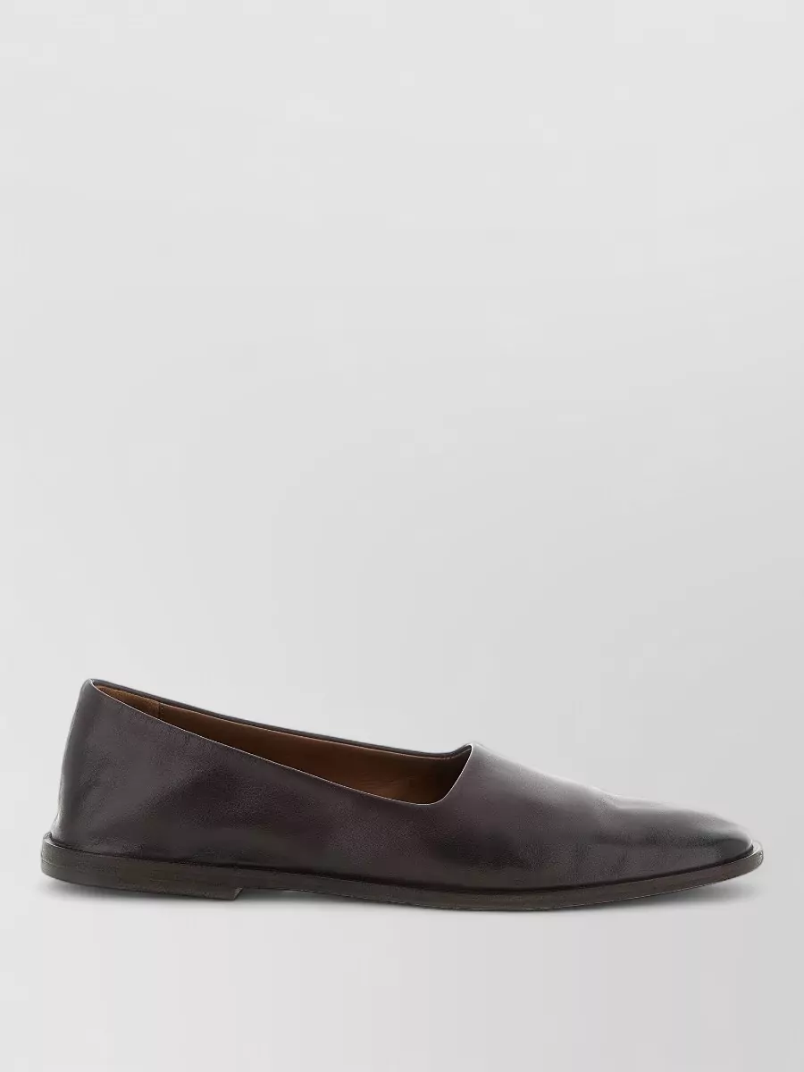 Marsell Leather Slip-On Loafers