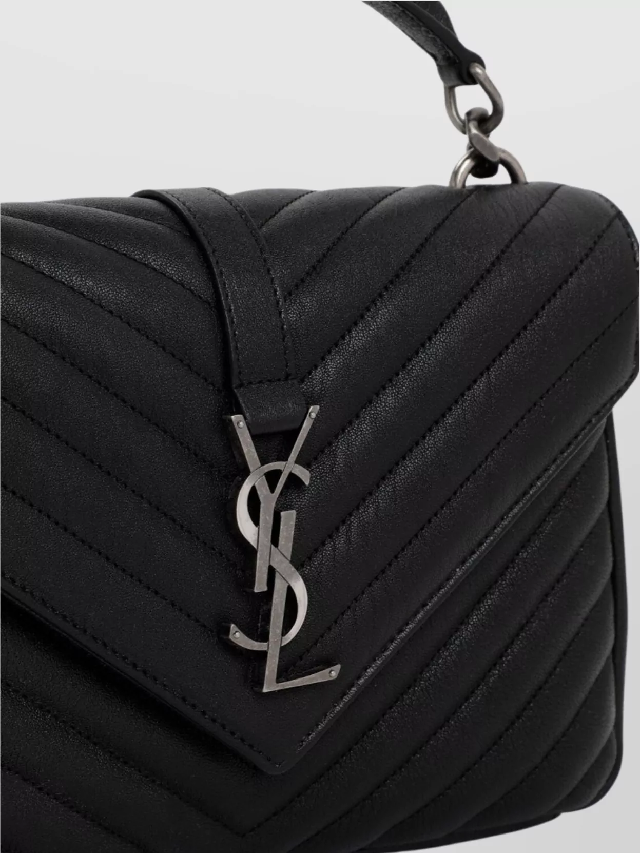 Saint Laurent Quilted Shoulder Bag Detachable Strap