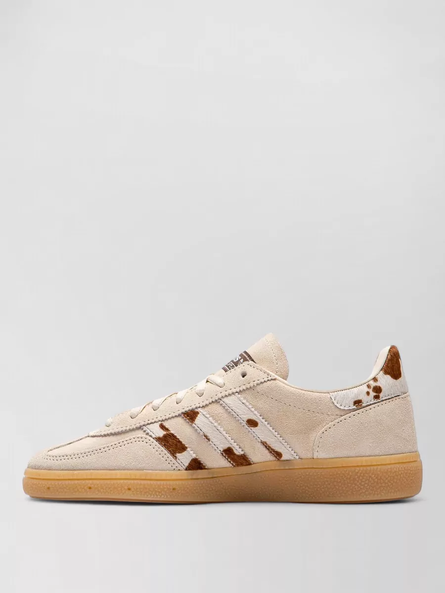Adidas Suede Leather Animal-Print Low-Top Sneakers