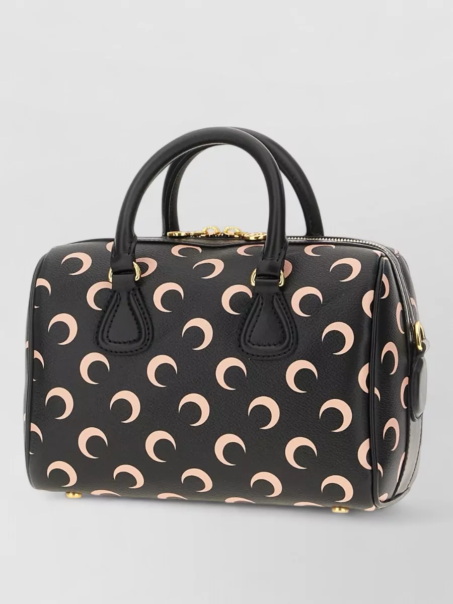 Marine Serre Mini Cotton Crossbody Bag