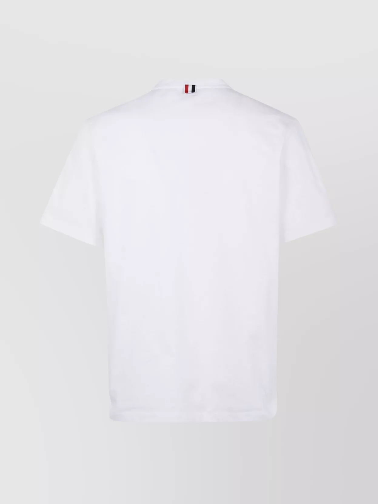 Thom Browne Oversized T-Shirt With Embroidered Pocket Detail