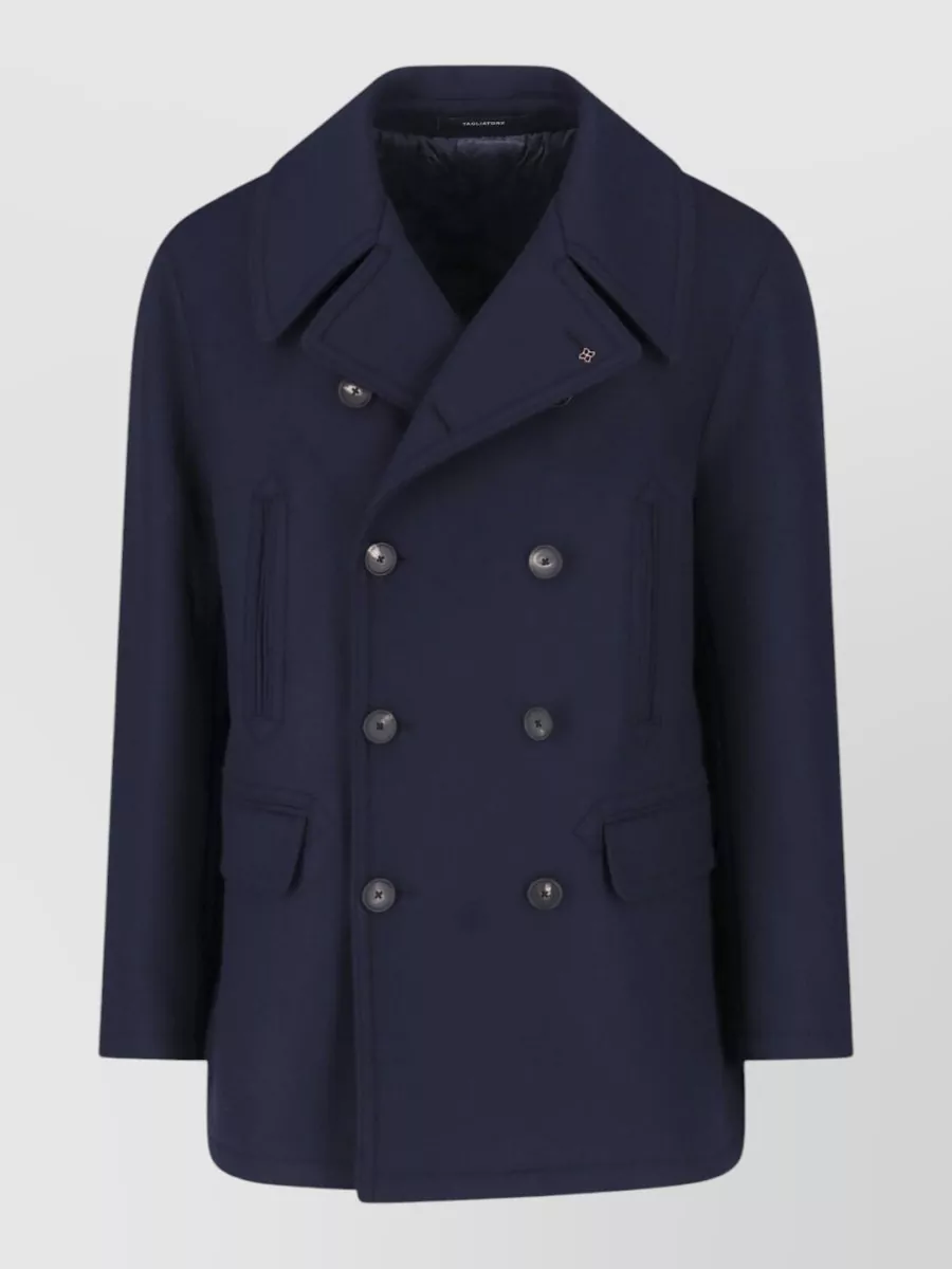 Tagliatore wool peacoat