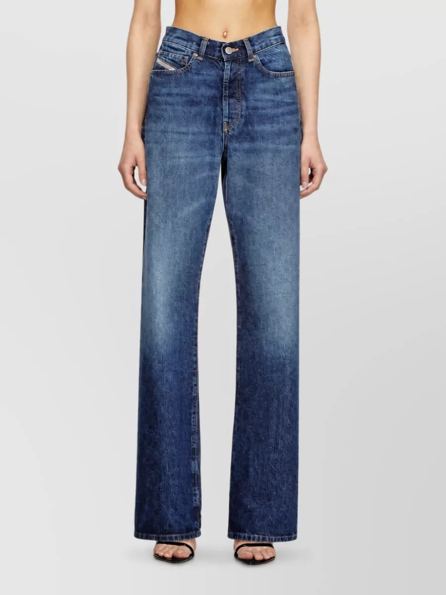 Diesel straight-leg denim jeans