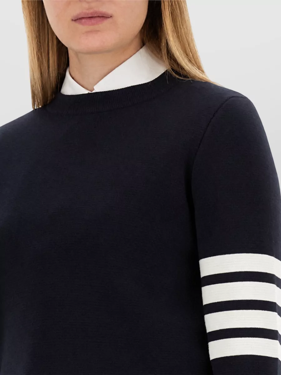 Thom Browne Wool Milano Stitch Sweatshirt