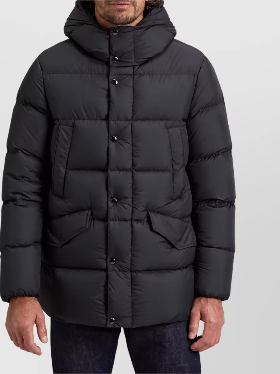 Woolrich Quilted Hooded Parka