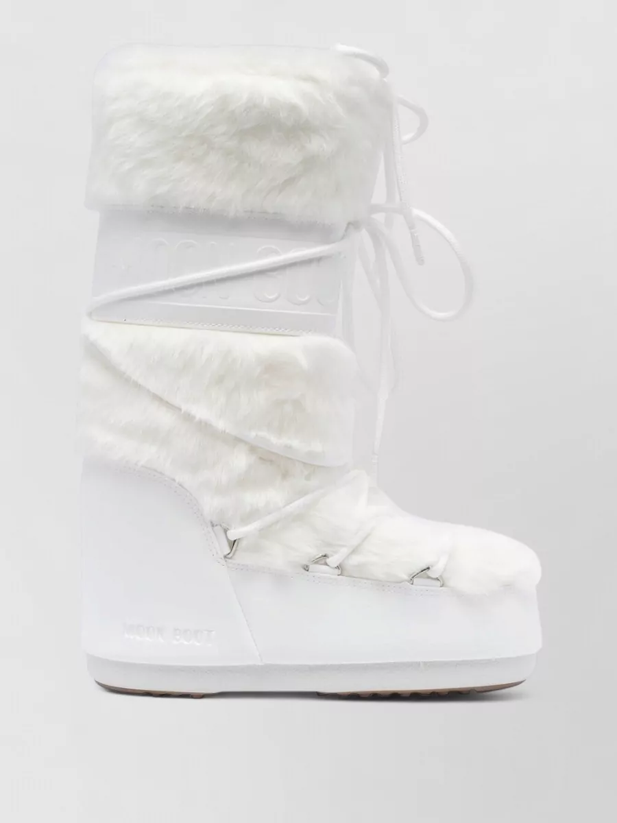 Moon Boot Faux Fur Calf-Length Boots