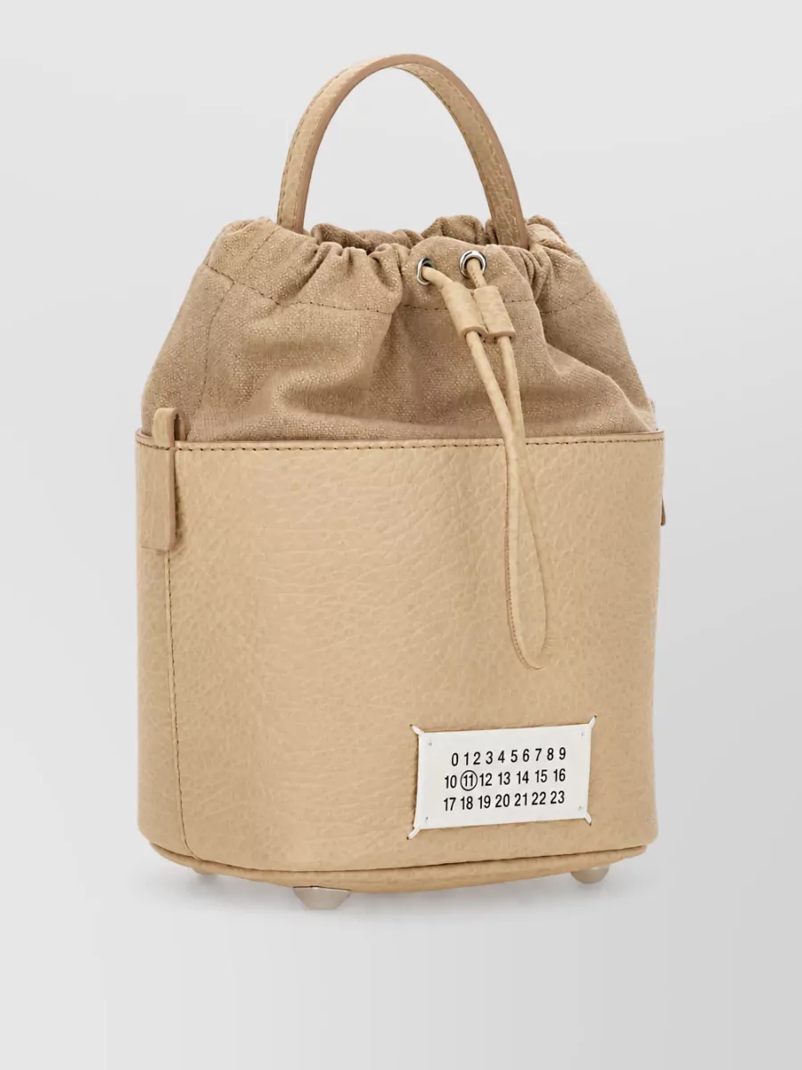 Maison Margiela 5Ac Leather Bucket Bag