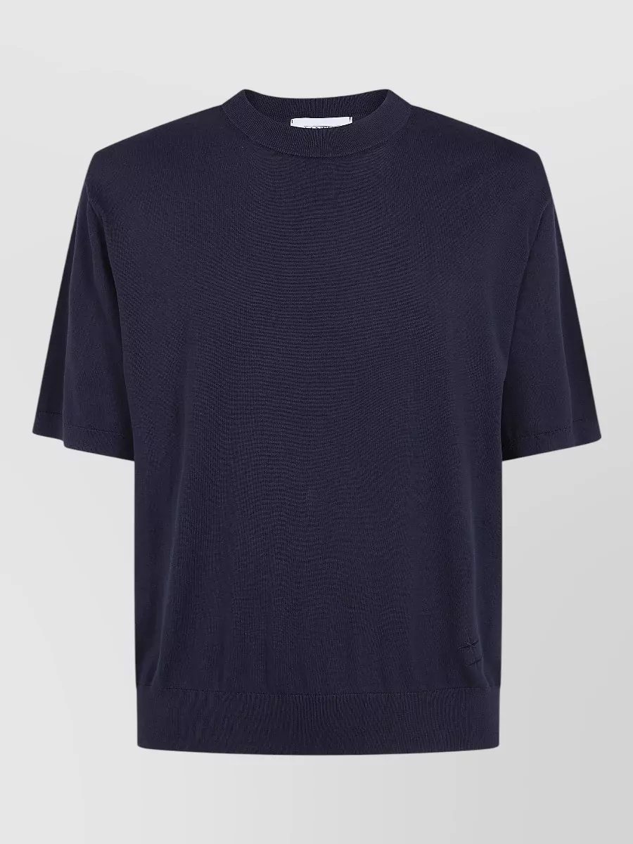 Laneus Knitted Cotton Jumper