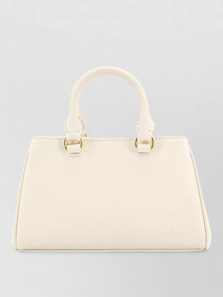 Valentino Garavani Vlogo Signature Mini Leather Top Handle Bag