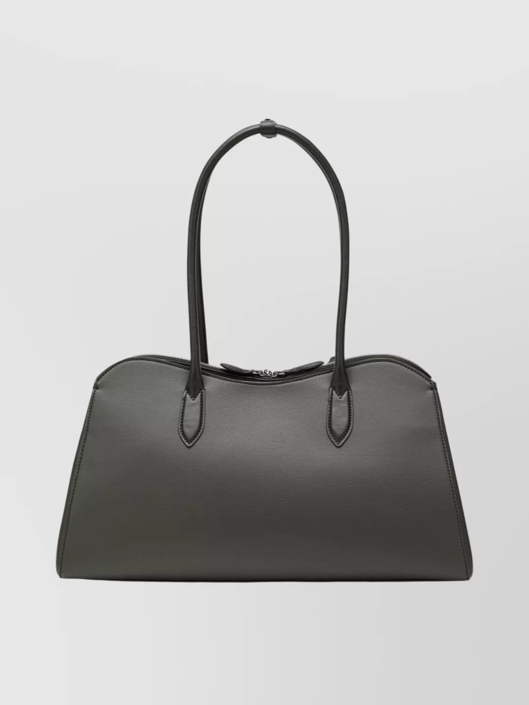 Stella Mccartney Ryder Shoulder Bag Featuring Lock Detail In Gray