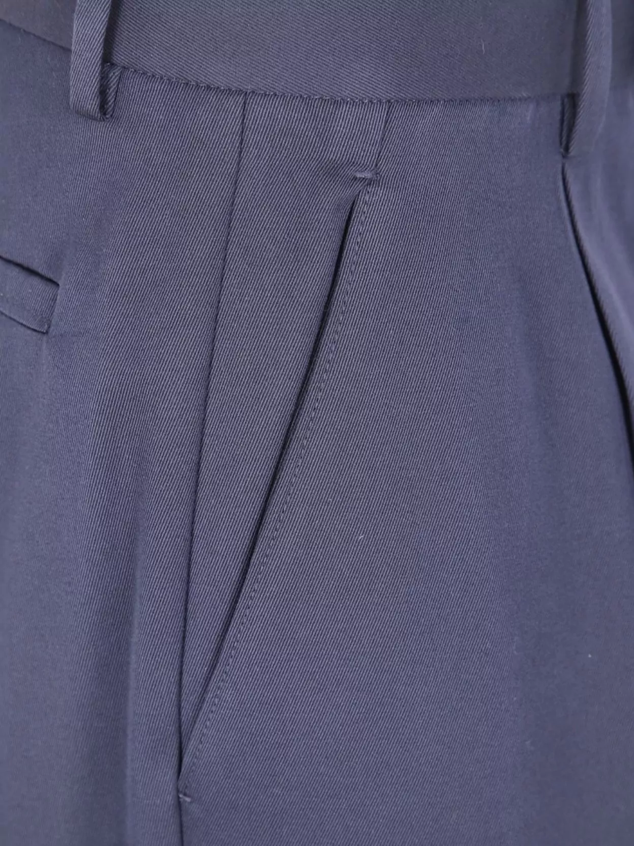 Zegna Wool And Cotton Trousers