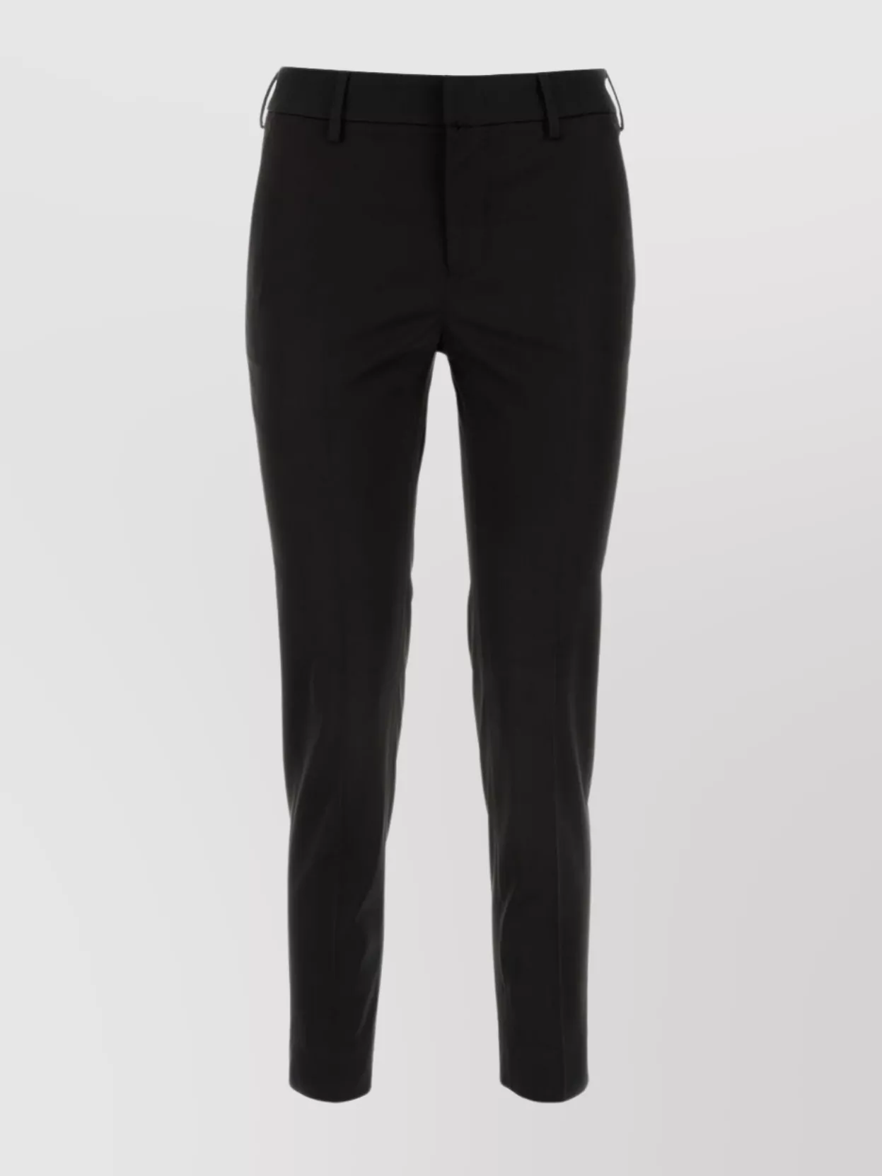 Shop Pt Torino Viscose Pant With Ironed Pleats And Slits