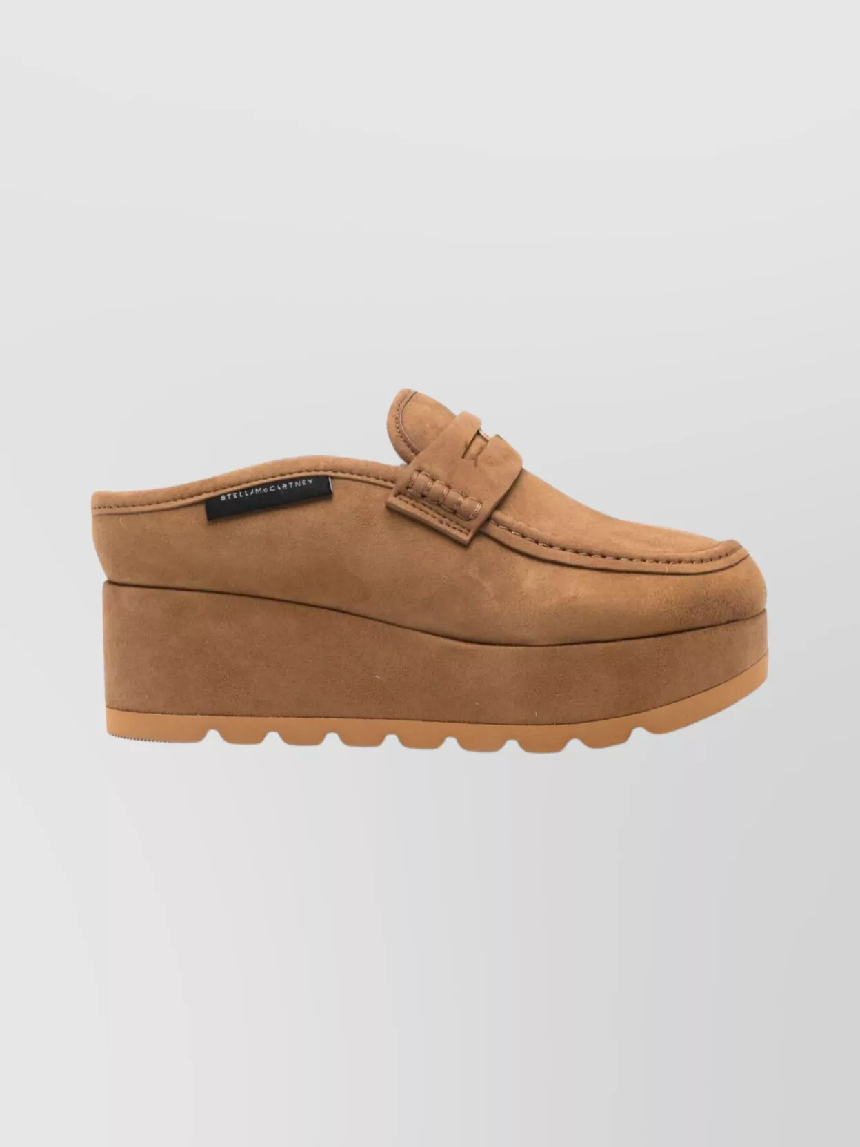 Stella Mccartney Platform Round Toe Lace-Up Footwear